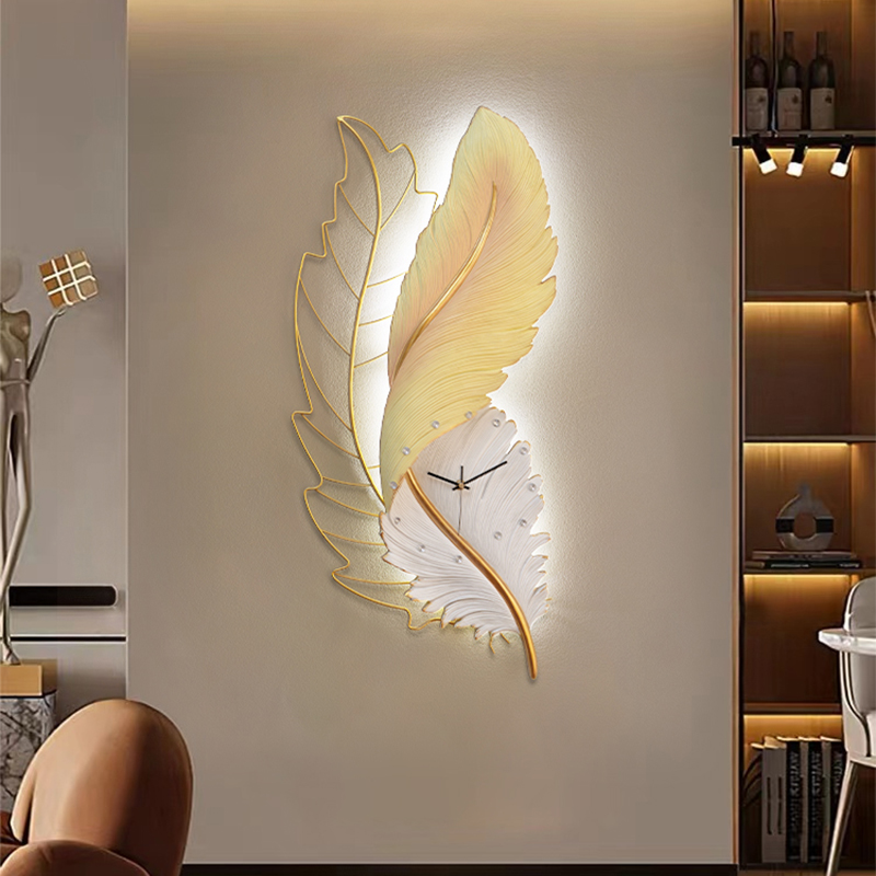 Resin Art Clock - ساعة حائط خفيفة فريدة من نوعها