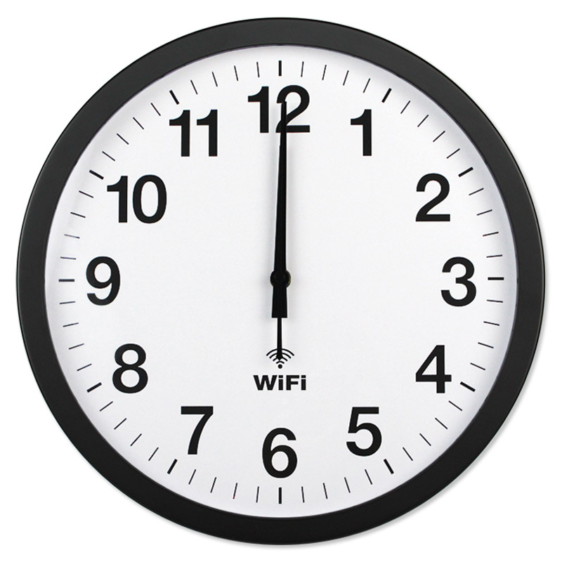 Resin Art Clock - ساعة حائط ذكية بتقنية واي فاي،