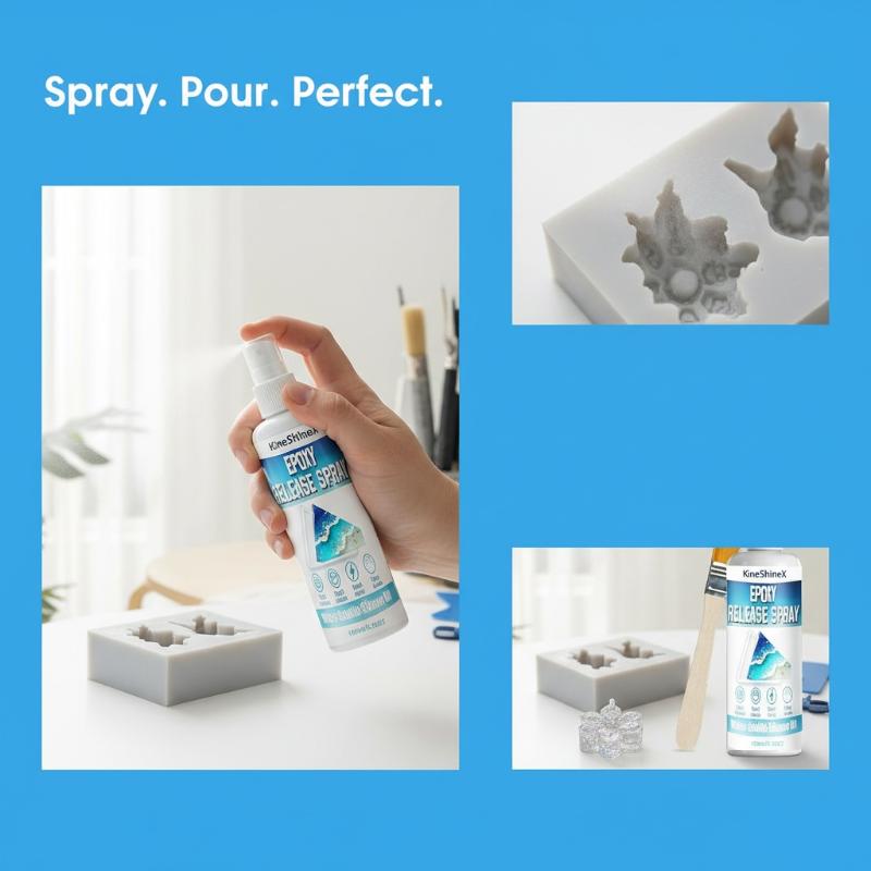 Release Spray Silicone - رذاذ إزالة قوالب الإيبوكسي غير السام
