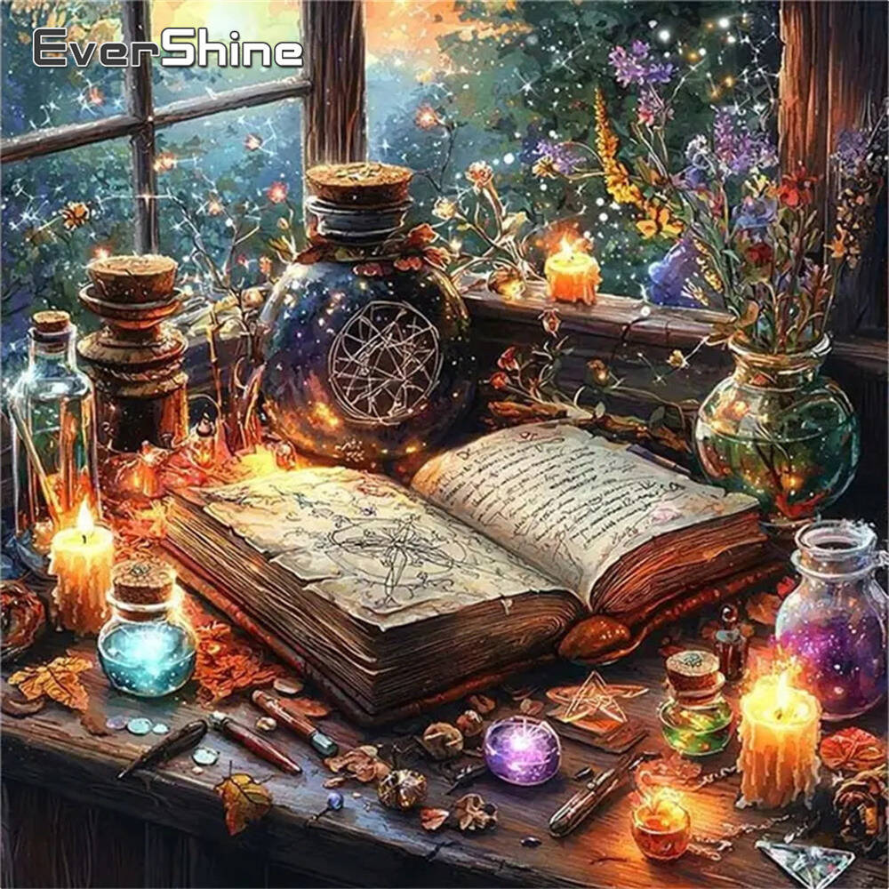 Resin Art Guide Book - Evershine الماس اللوحة الكلب الحيوان الكرتون