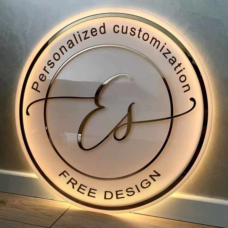 Resin Art Logo - مخصص الاكريليك شعار الأعمال أضواء النيون