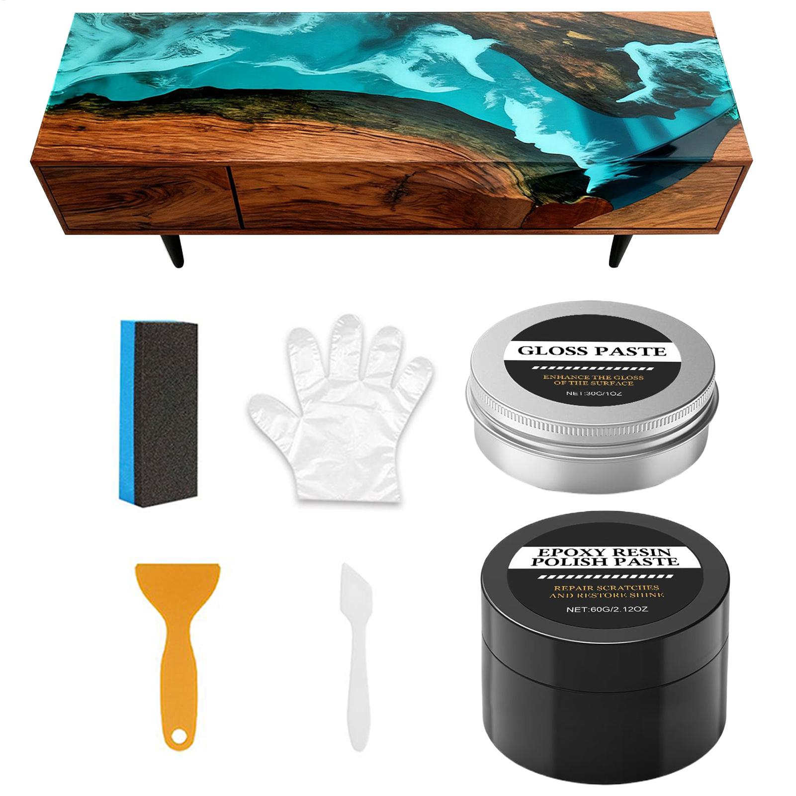 Resin Art Set - مجموعة تلميع راتنجات الإيبوكسي - مركب