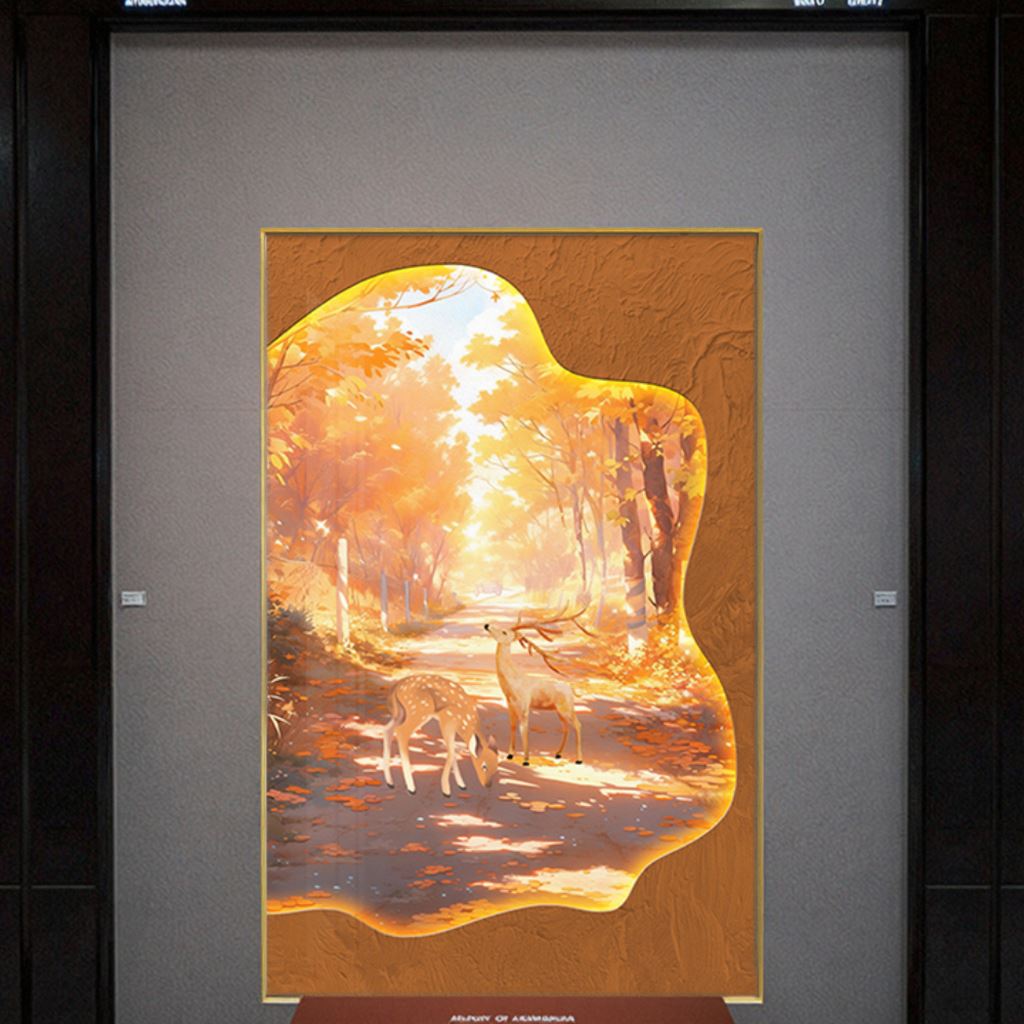 Resin Art Clock - ساعة حائط بتصميم صناعي على طراز