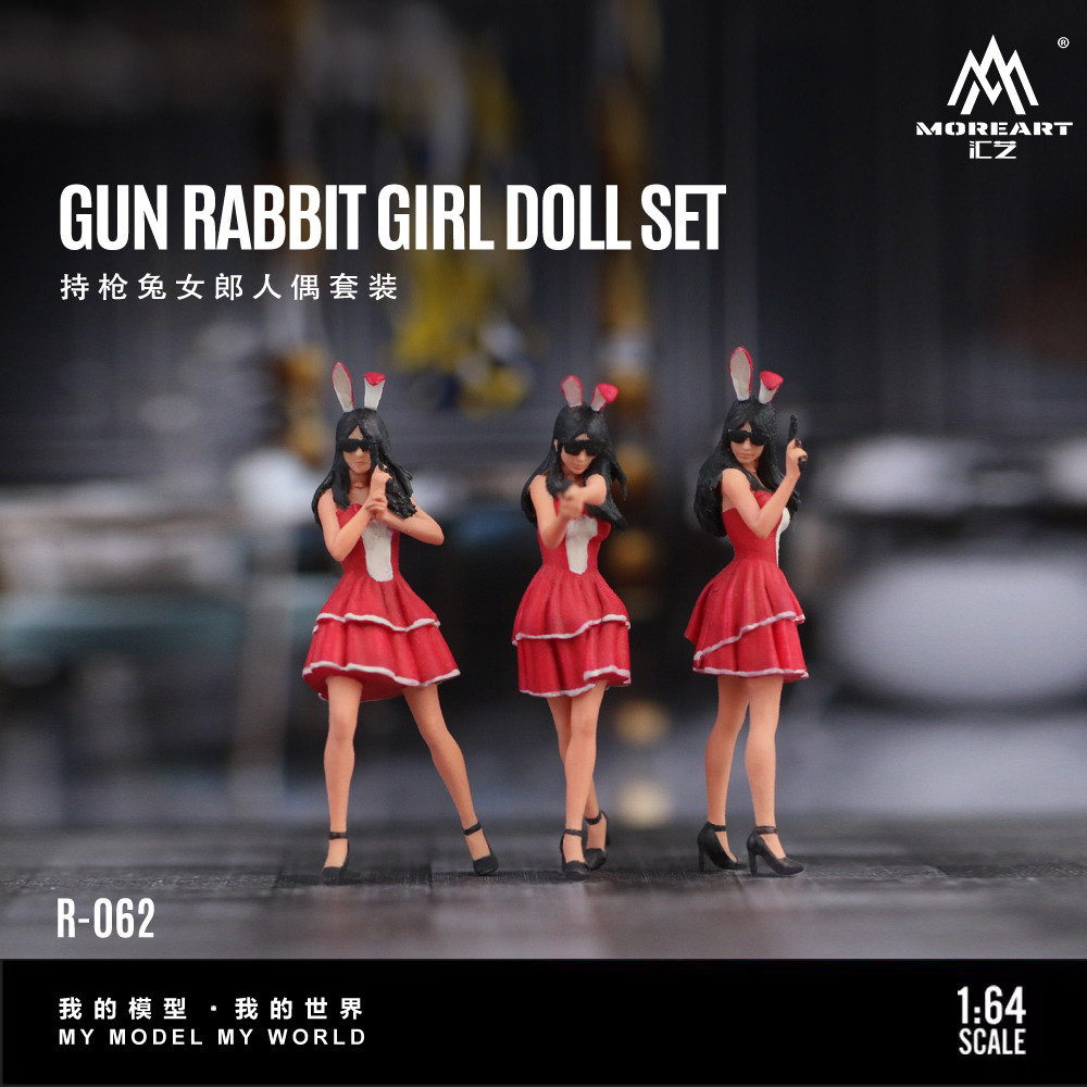 Resin Art Set - المزيد من الفن 1:64 مجموعة دمية