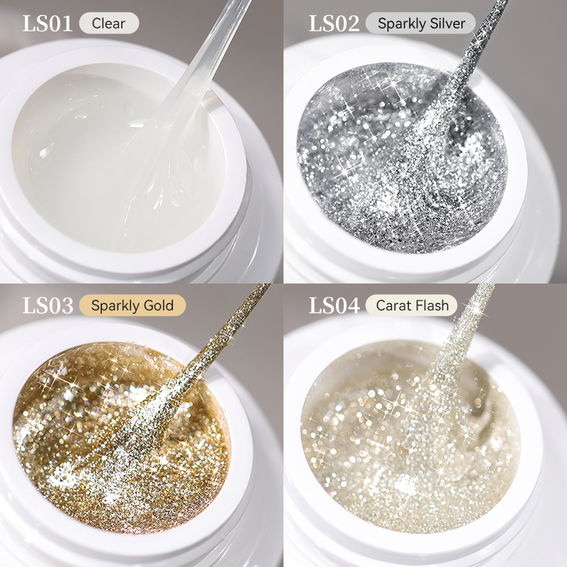 طلاء أظافر جل فضي لامع من BORN - مراجعة Resin Art Price وسعره