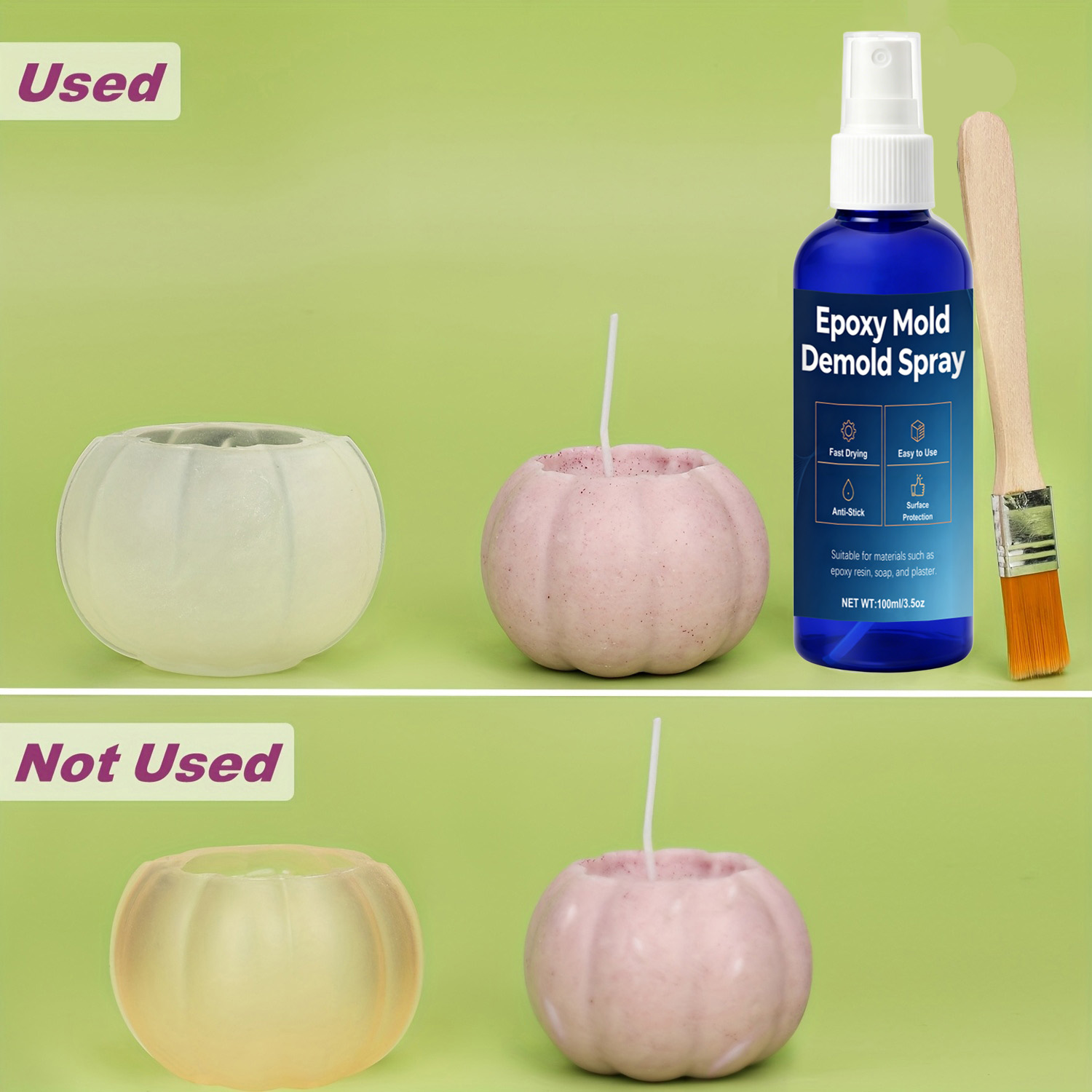 رذاذ مانع للالتصاق لقوالب السي - مراجعة Release Spray Silicone وسعره
