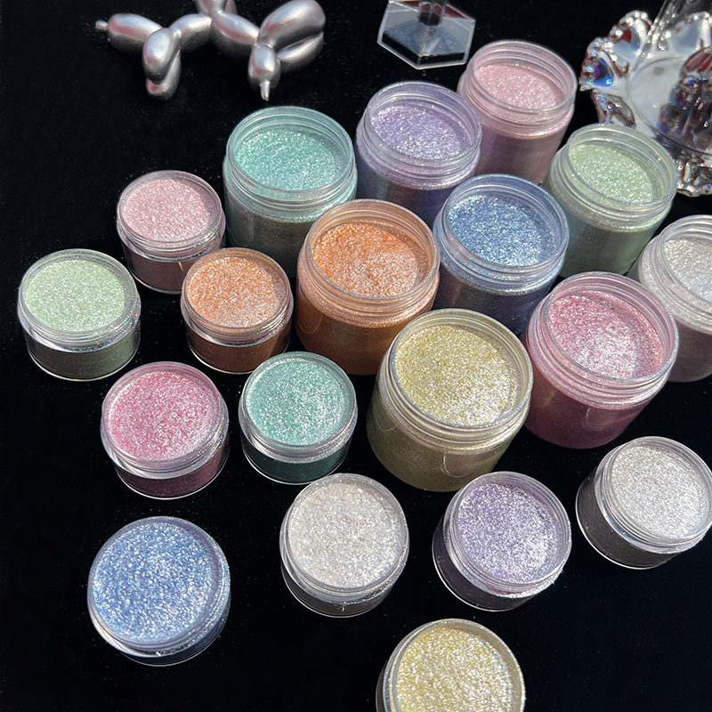 مسحوق الميكا اللامع بتأثير حور - مراجعة Resin Art Price وسعره