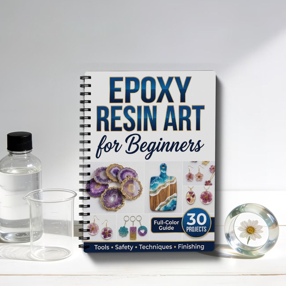 دليل فن الإيبوكسي خطوة بخطوة:  - مراجعة Resin Art Tutorial وسعره