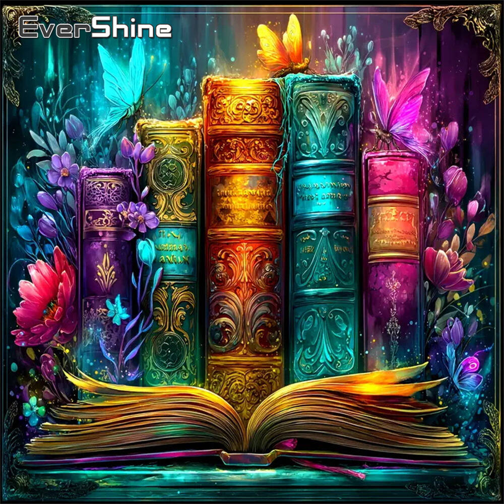 Evershine الماس اللوحة زهرة ال - مراجعة Resin Art Guide Book وسعره