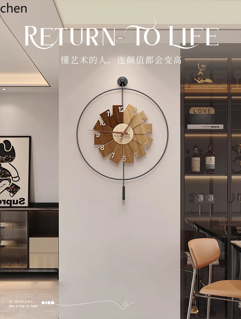 L15- ساعة حائط عصرية بسيطة للم - مراجعة Resin Art Clock وسعره