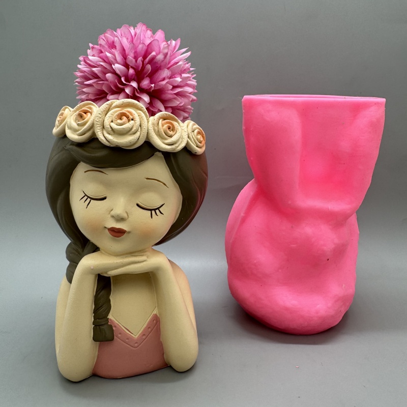 قالب سيليكون لوعاء الزهور اللط - مراجعة Resin Art Furniture وسعره