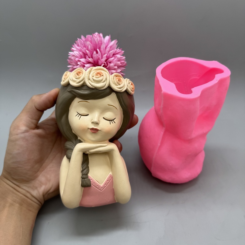 قالب سيليكون لوعاء الزهور اللط - مراجعة Resin Art Furniture وسعره