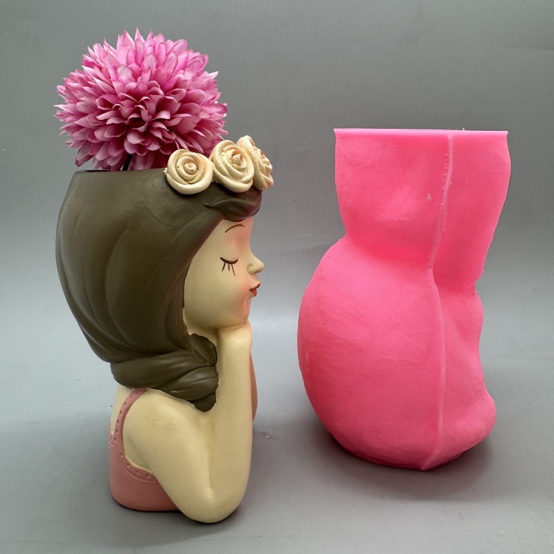 قالب سيليكون لوعاء الزهور اللط - مراجعة Resin Art Furniture وسعره