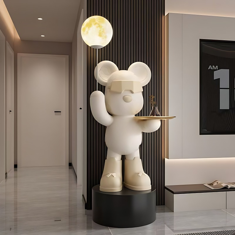 جديد الدب العنيف الحلي الكبيرة - مراجعة Resin Art Furniture وسعره