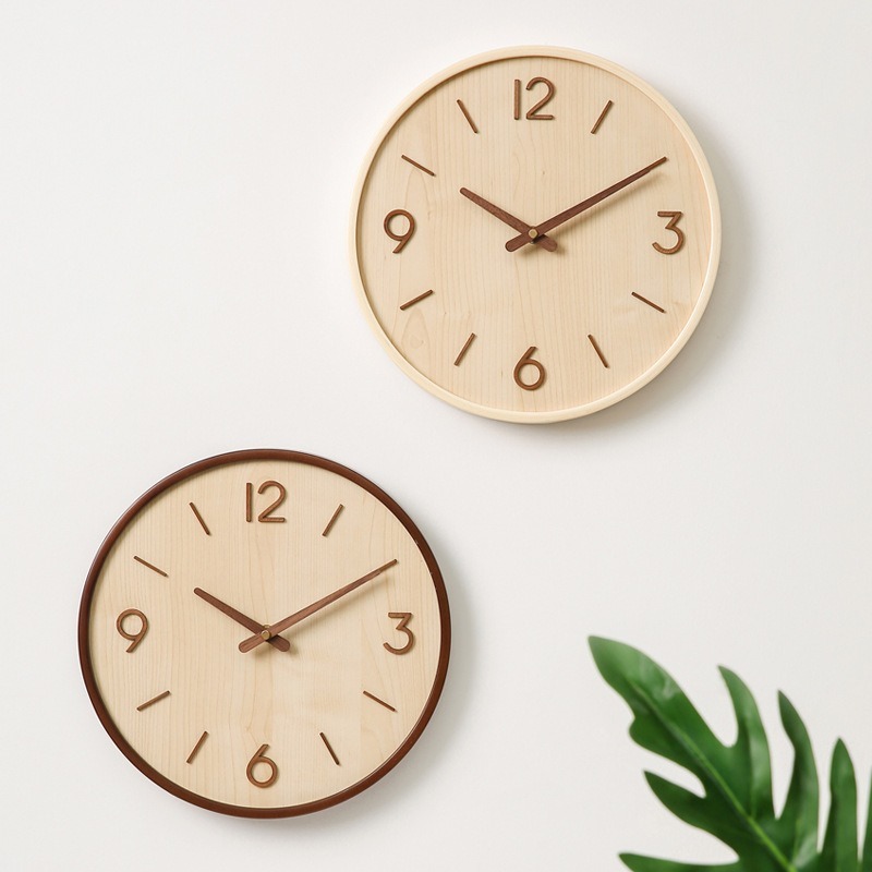 ساعات حائط فنية صامتة خشبية حد - مراجعة Resin Art Clock وسعره