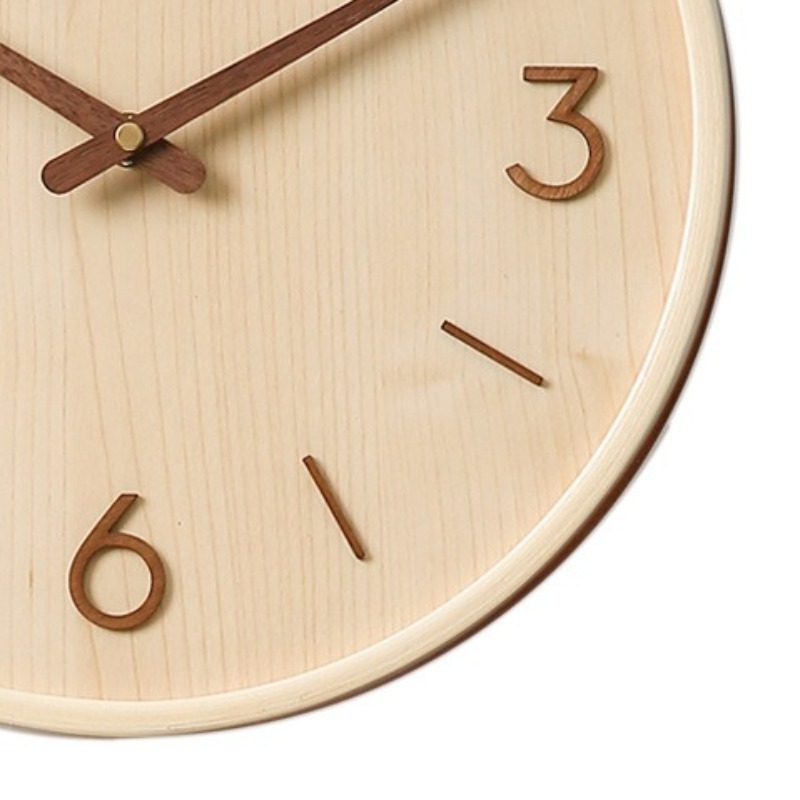 ساعات حائط فنية صامتة خشبية حد - مراجعة Resin Art Clock وسعره