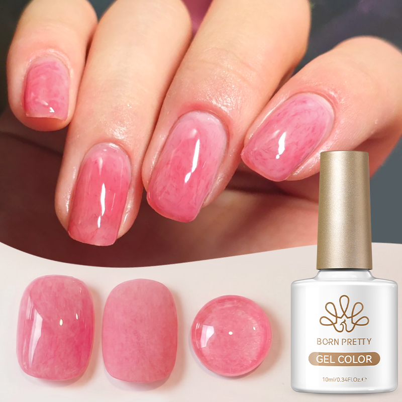 طلاء أظافر BORN PRETTY وردي نا - مراجعة Resin Art Price وسعره