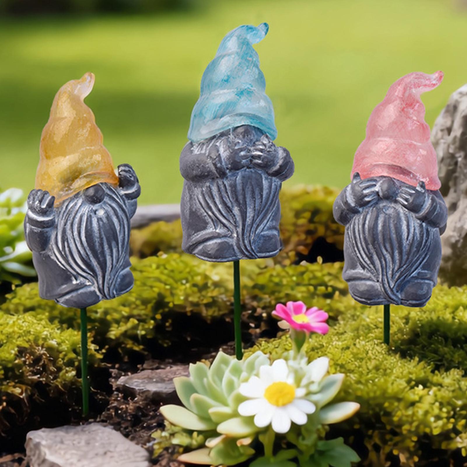 أوتاد زينة للحديقة من 3 قطع، م - مراجعة Resin Art Flowers وسعره