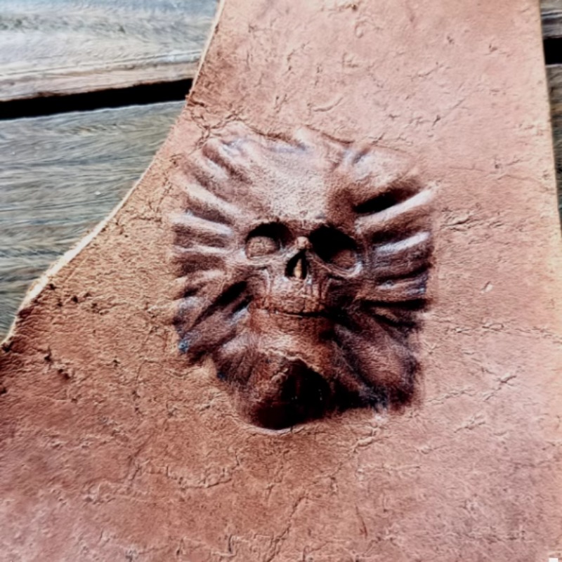 قالب نقش جلدي ثلاثي الأبعاد عل - مراجعة Resin Art Logo وسعره
