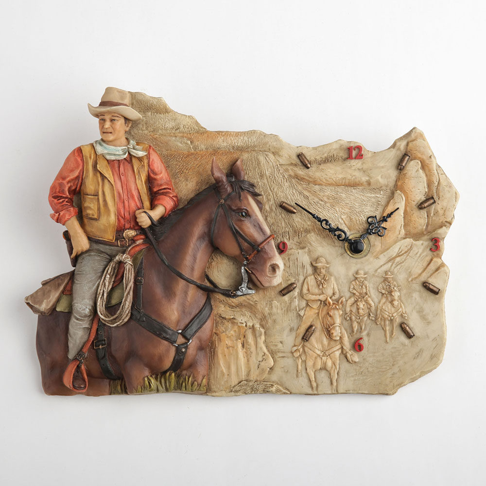 ساعة حائط بتصميم رعاة البقر ال - مراجعة Resin Art Clock وسعره