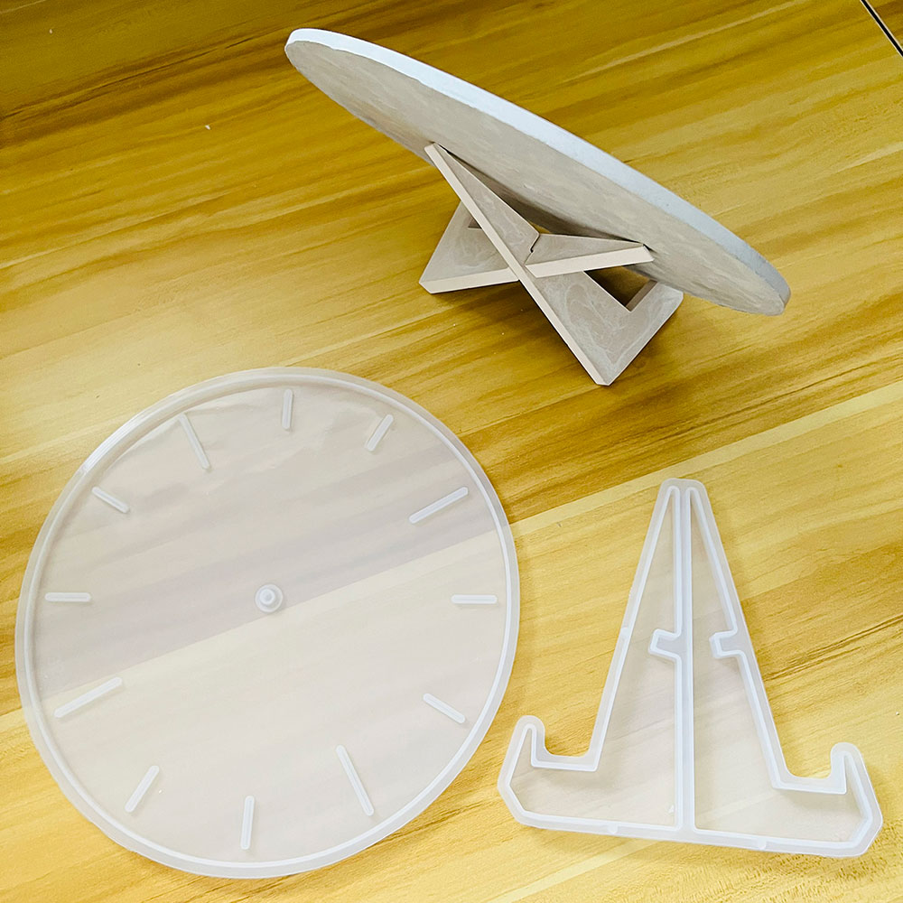 ساعة الطلب حامل العفن DIY حامل - مراجعة Resin Art Clock وسعره