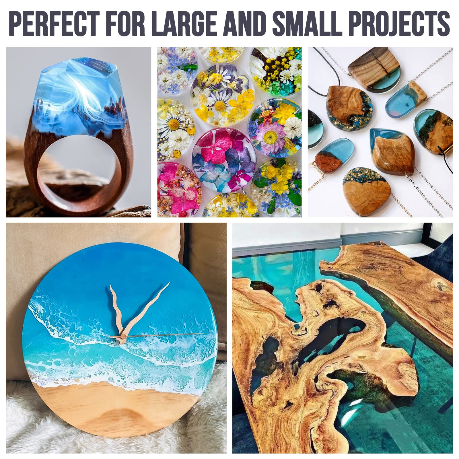 مجموعة أدوات الإيبوكسي، طقم فن - مراجعة Resin Art Price وسعره
