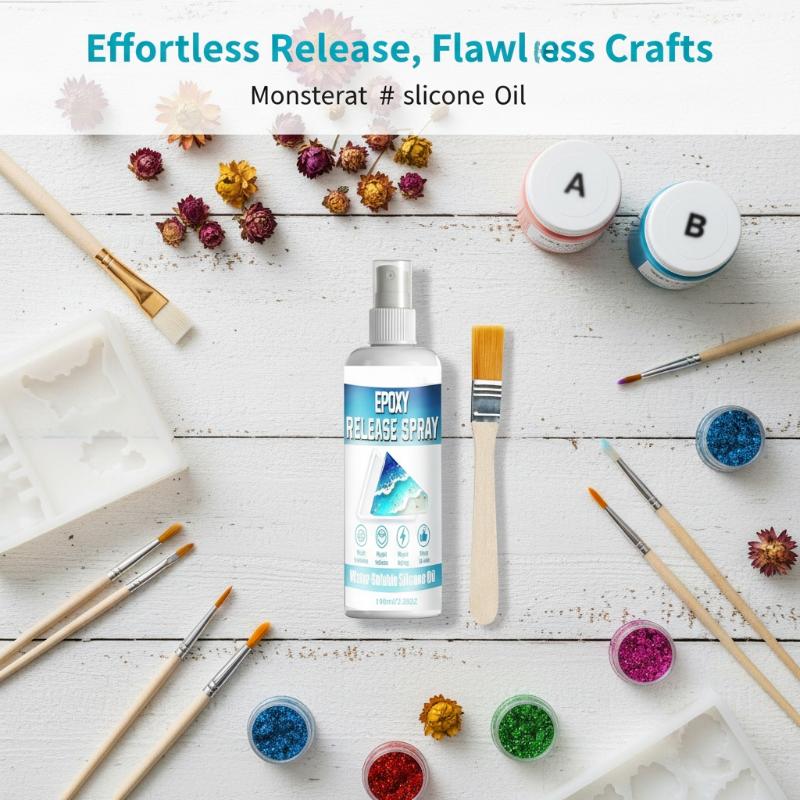 بخاخ إزالة قوالب الإيبوكسي غير - مراجعة Release Spray Silicone وسعره