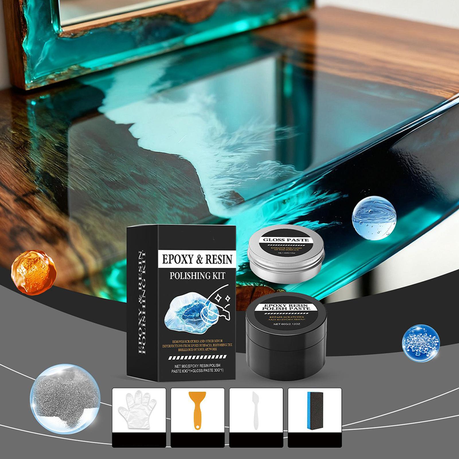 مجموعة تلميع راتنجات الإيبوكسي - مراجعة Resin Art Set وسعره