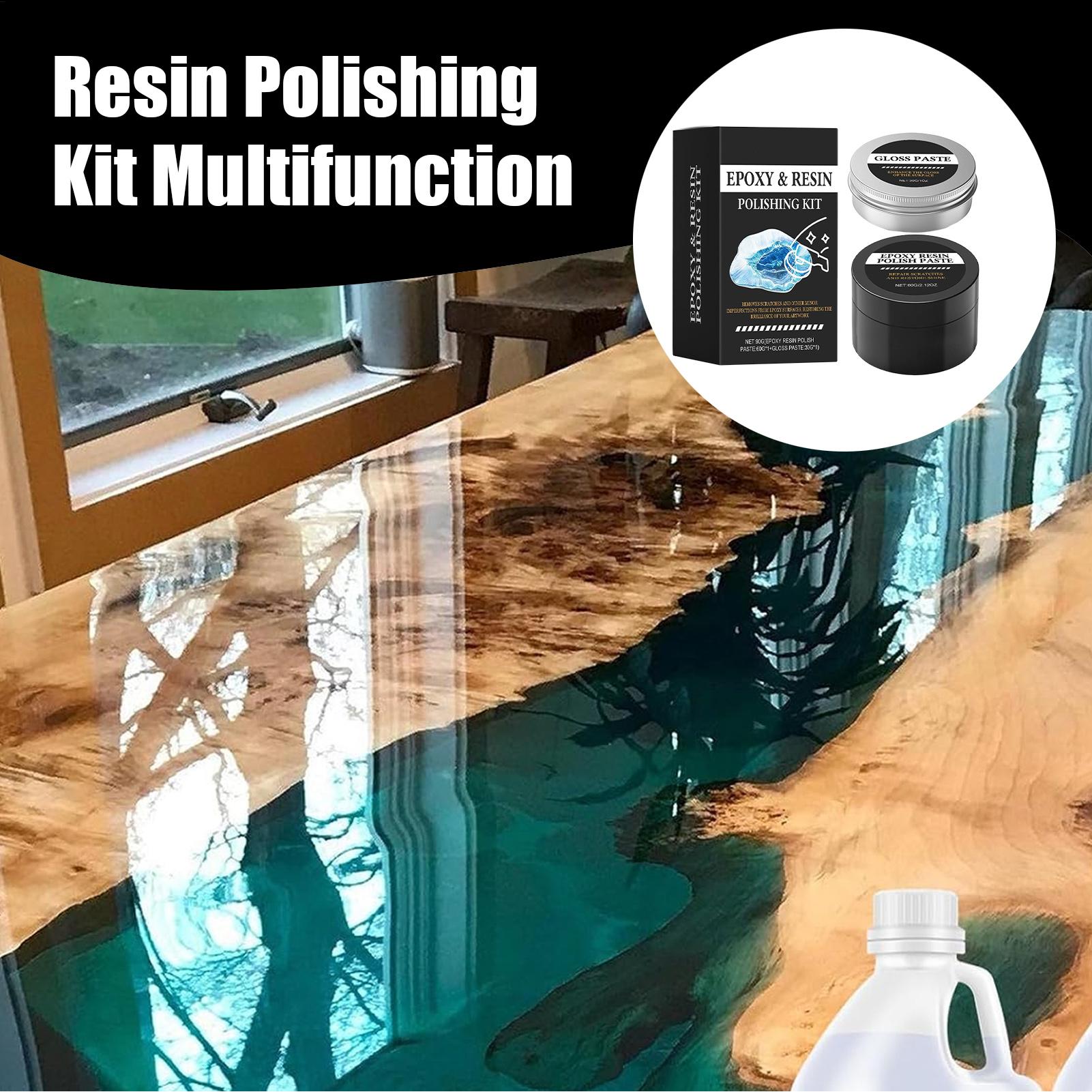 مجموعة تلميع راتنجات الإيبوكسي - مراجعة Resin Art Set وسعره