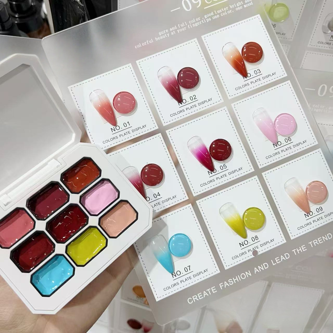 طلاء أظافر جل UV صلب بـ 9 ألوا - مراجعة Resin Art Varnish وسعره