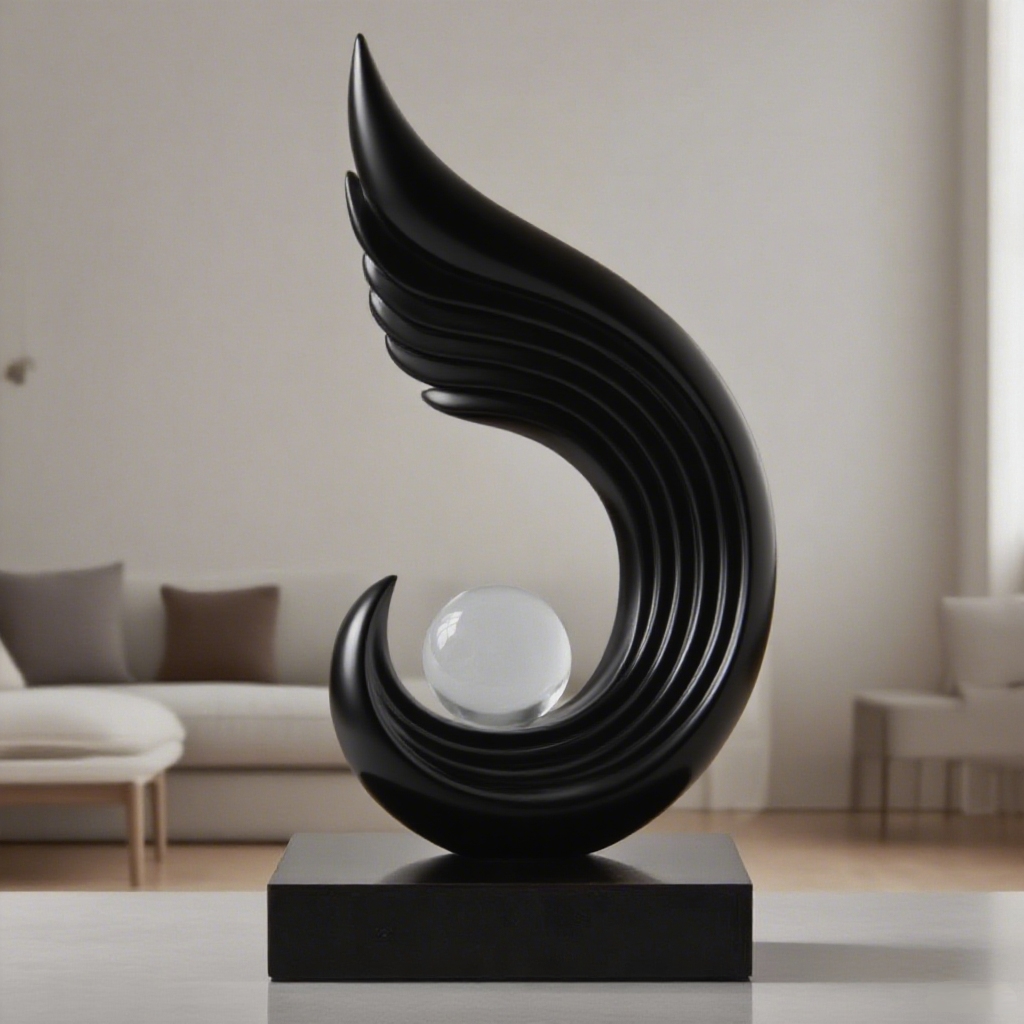 قطعة واحدة من زينة الرخاء لتزي - مراجعة Resin Art Furniture وسعره