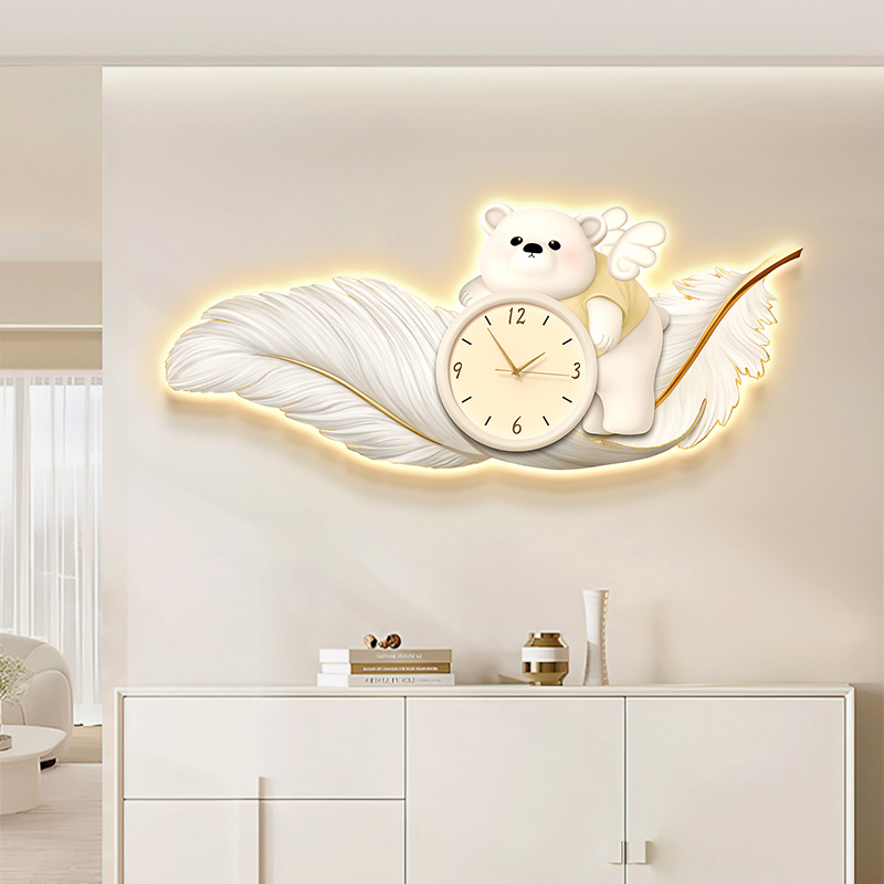 كبيرة الحجم المعادن جدار الفن  - مراجعة Resin Art Clock وسعره