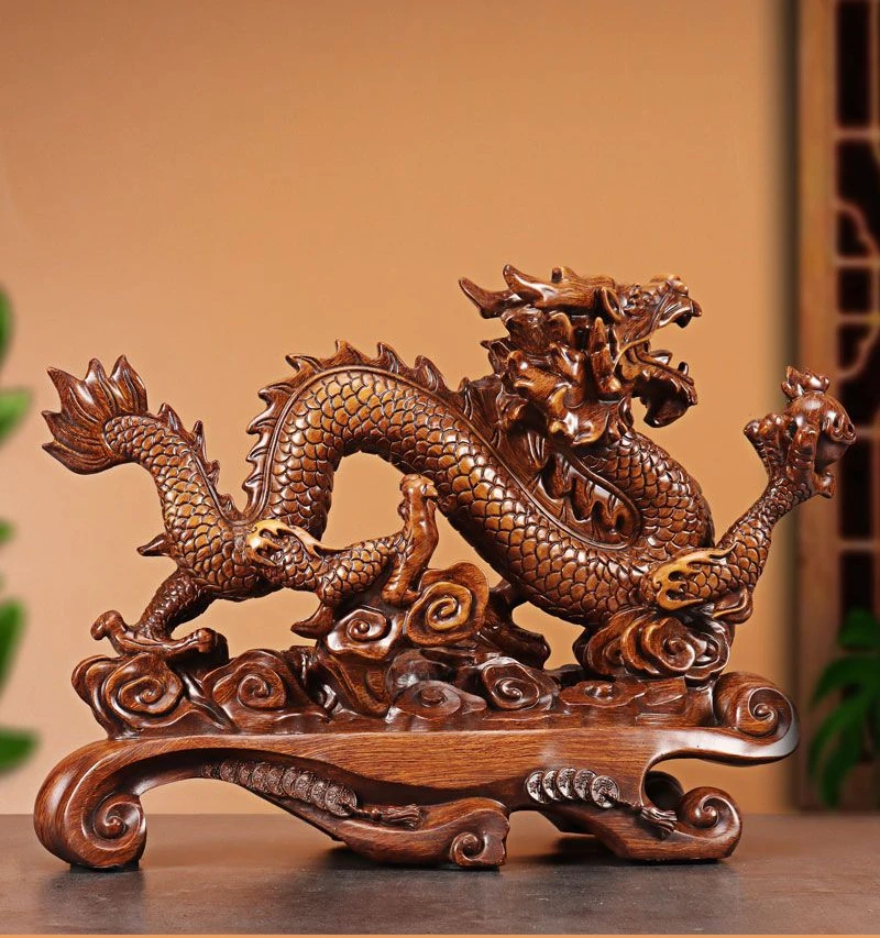 محظوظ التنين الحلي لجذب الثروة - مراجعة Resin Art Furniture وسعره