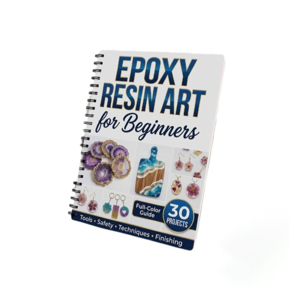 دليل فن الإيبوكسي خطوة بخطوة م - مراجعة Resin Art Tutorial وسعره