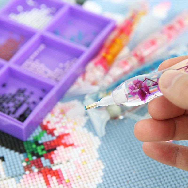 مجموعة أقلام رسم بالألماس ثلاث - مراجعة Resin Art Flowers وسعره