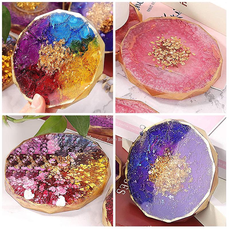 صينية سيليكون متعددة الشكل قال - مراجعة Resin Art Tray وسعره